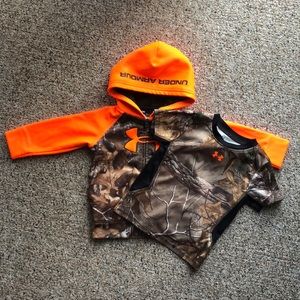 Under Armour camouflage set NWOT so cute